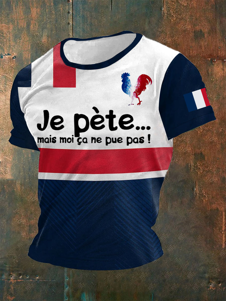 T-shirt Je pète mais moi ça ne pue pas Homme comme image / S