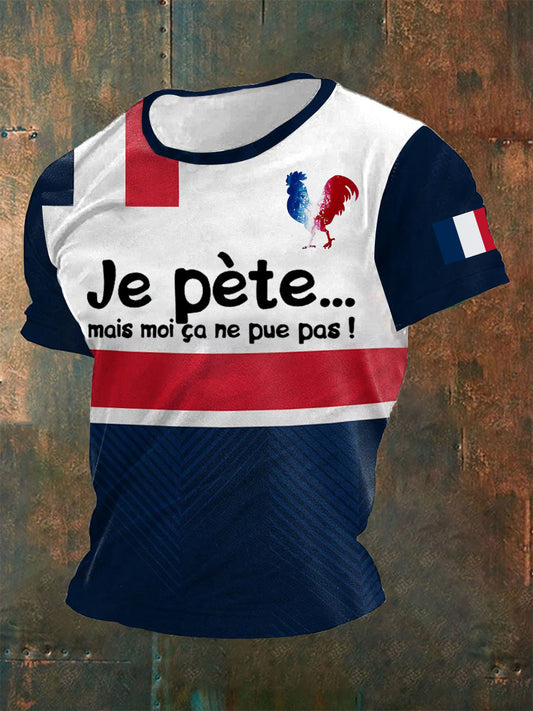 T-shirt Je pète mais moi ça ne pue pas Homme comme image / S