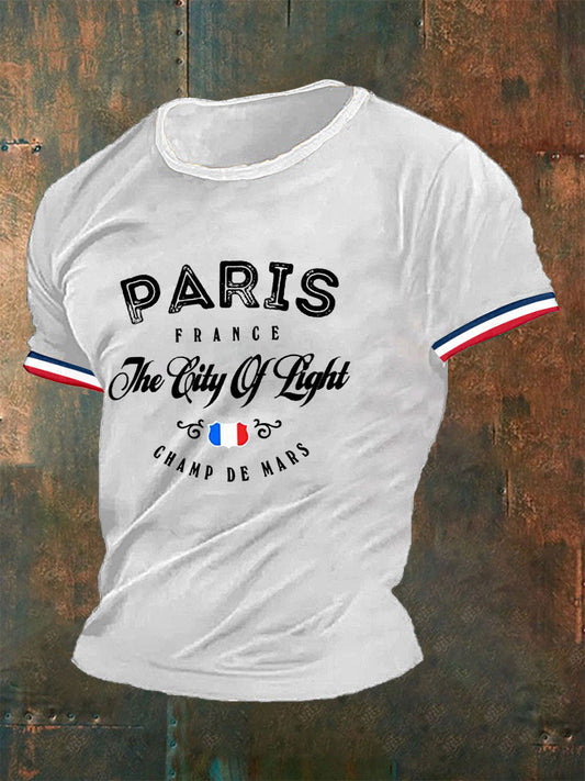T-shirt imprimé France pour homme Blanc / S