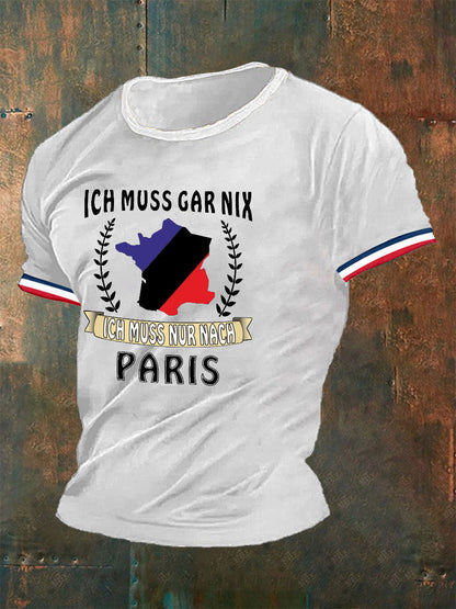 T-shirt imprimé France pour homme Blanc / S