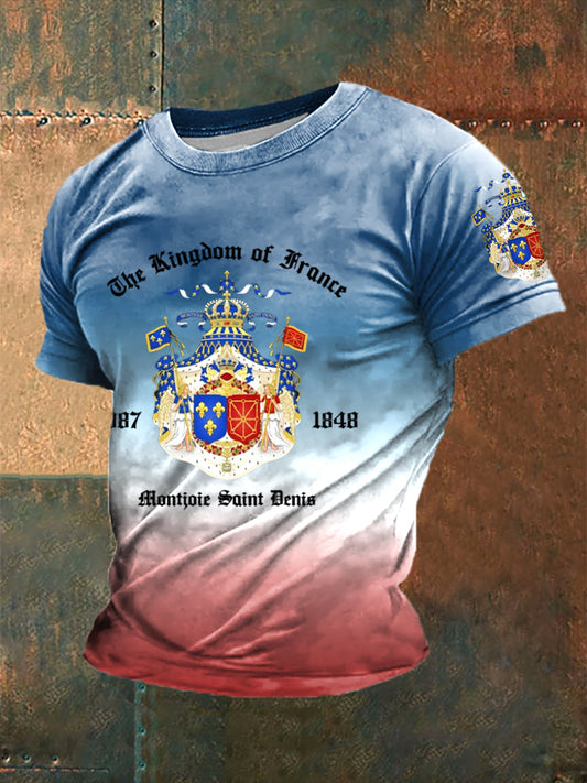 T-shirt imprimé à manches courtes Kingdom of France Homme comme image / S