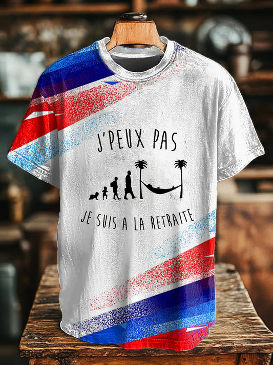 T-shirt à manches courtes J’Peux Pas Je Suis A La Retraite Homme comme image / S