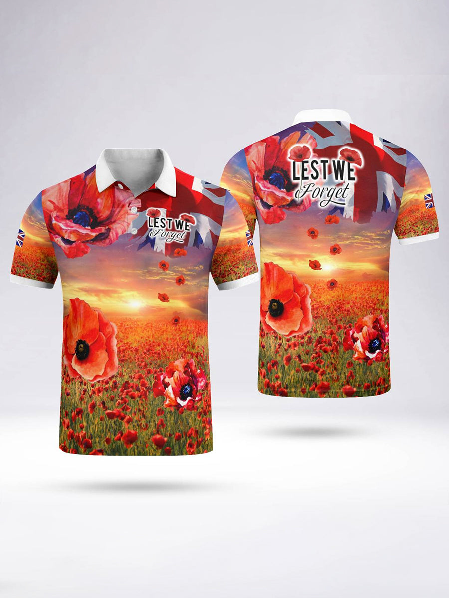 Polo à manches courtes Poppy Field Homme Blanc / S