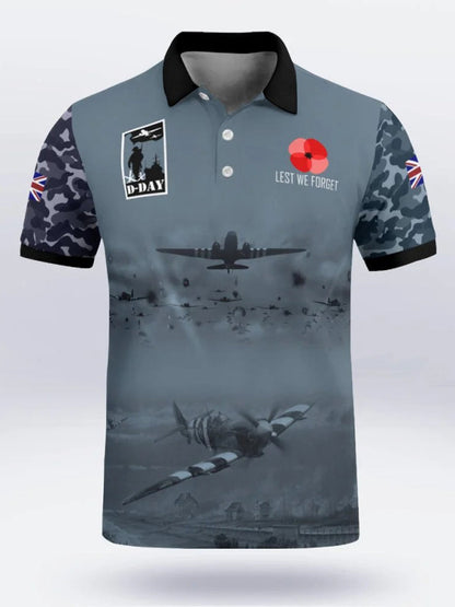 Polo à manches courtes D-DAY 81ST ANNIVERSARY pour homme