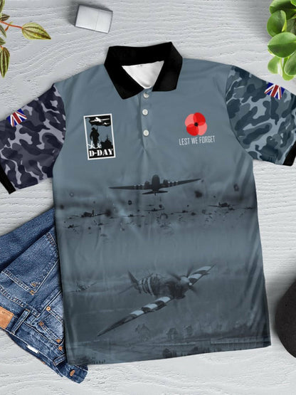 Polo à manches courtes D-DAY 81ST ANNIVERSARY pour homme