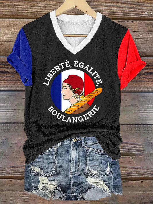 T-shirt manches courtes Bastille Day Noir / S