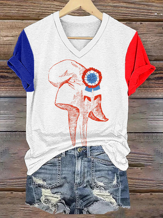 T-shirt manches courtes Bastille Day Blanc / S