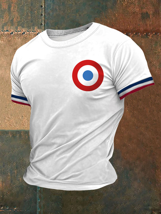 T-shirt imprimé à manches courtes Armée de l'air et de l'espace Homme