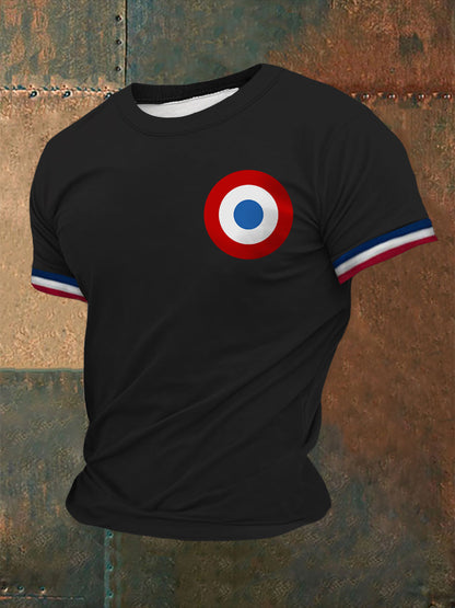 T-shirt imprimé à manches courtes Armée de l'air et de l'espace Homme