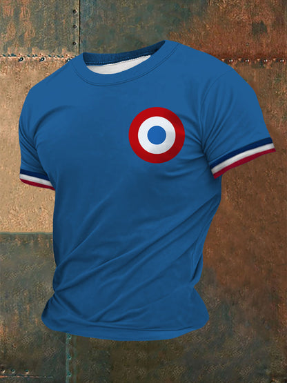 T-shirt imprimé à manches courtes Armée de l'air et de l'espace Homme