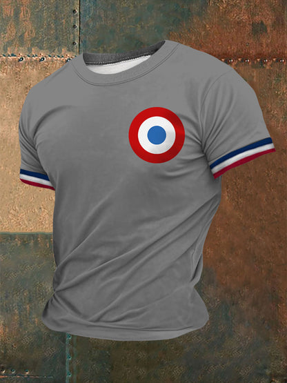T-shirt imprimé à manches courtes Armée de l'air et de l'espace Homme