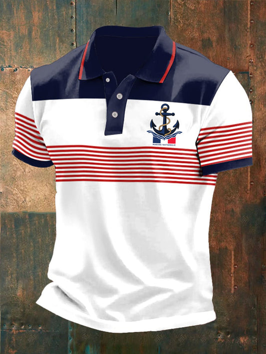T-shirt à manches courtes Marine Nationale Homme
