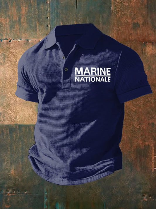 T-shirt à manches courtes Marine Nationale Homme