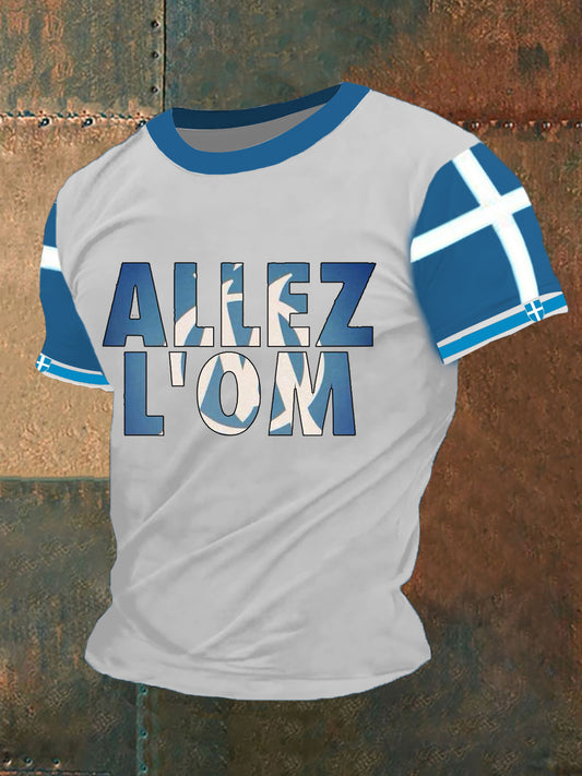 T-shirt à manches courtes Allez l'OM Homme