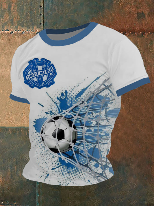 T-shirt à manches courtes Allez l'OM Homme