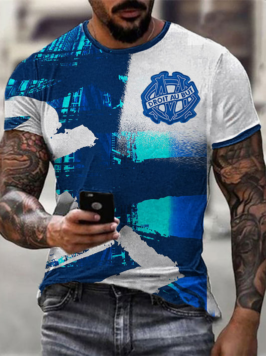 T-shirt à manches courtes Olympique De Marseille pour homme