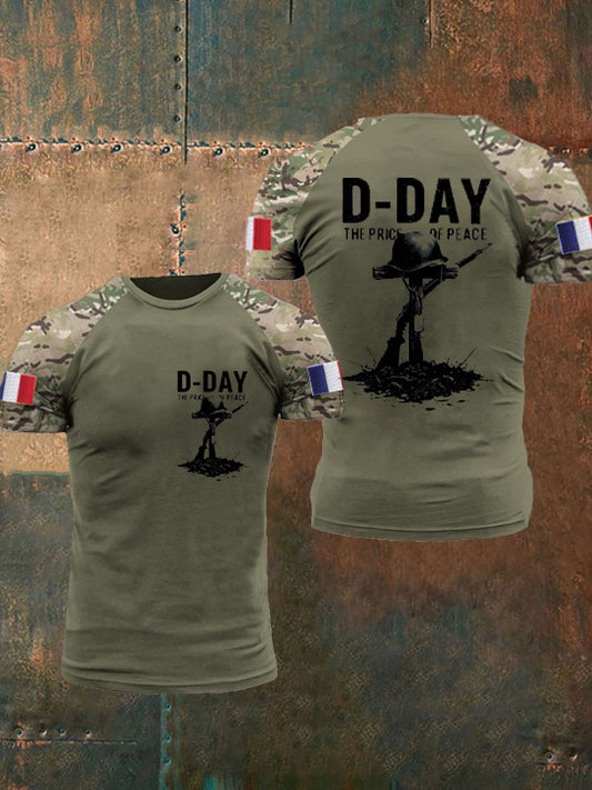 T-shirt 1944 Normandie Military History D-Day pour homme