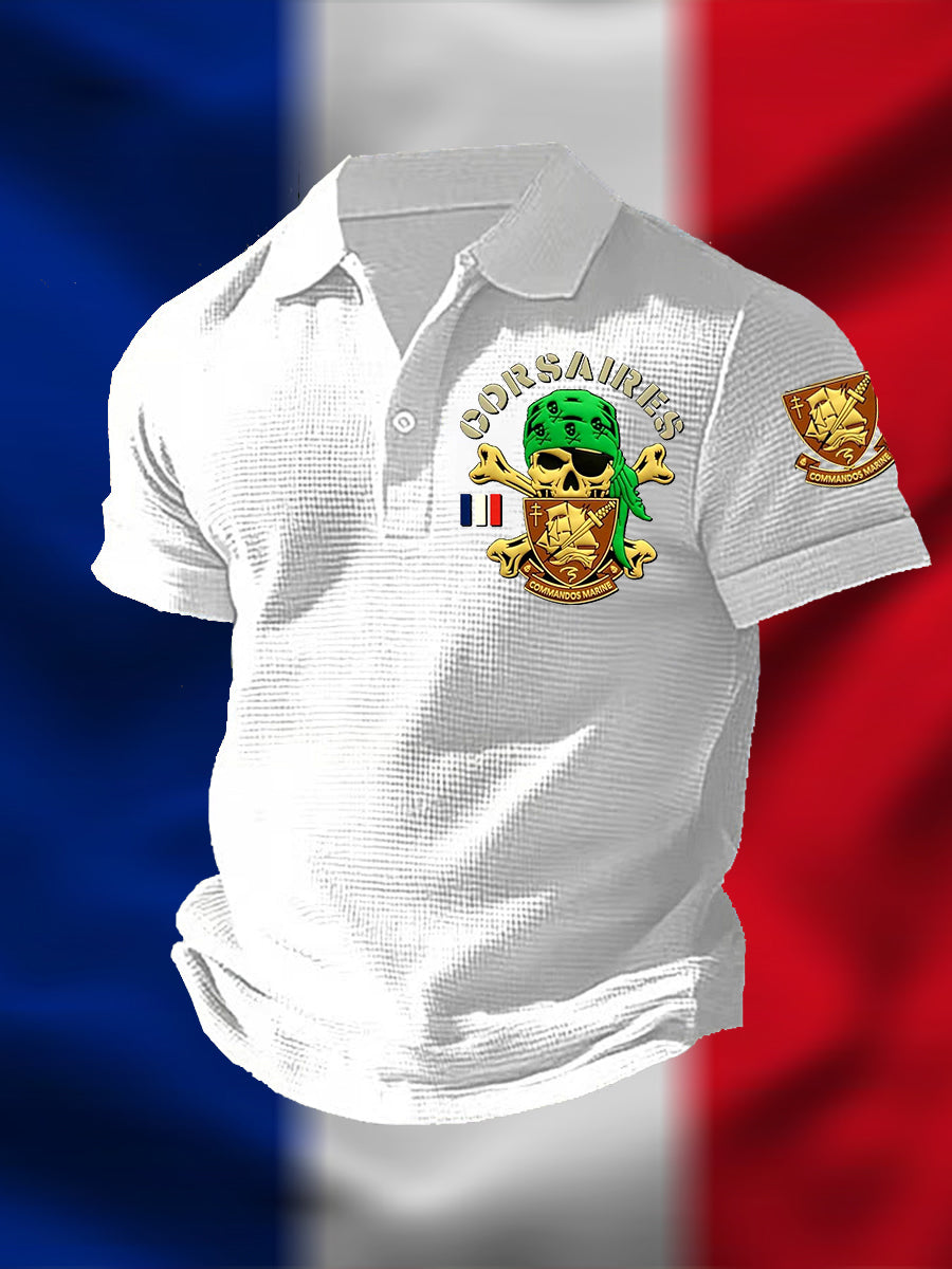 T-shirt à manches courtes Commandos Marine Homme