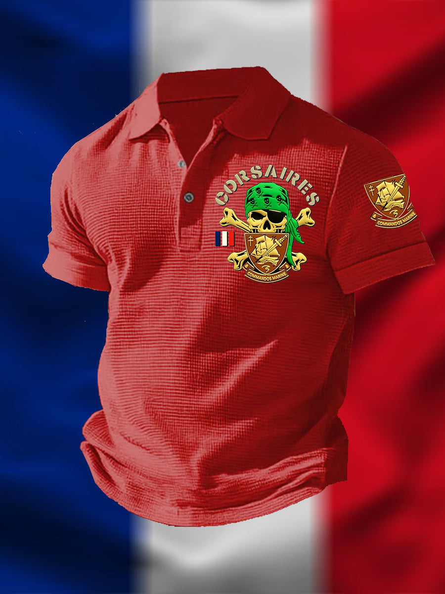T-shirt à manches courtes Commandos Marine Homme