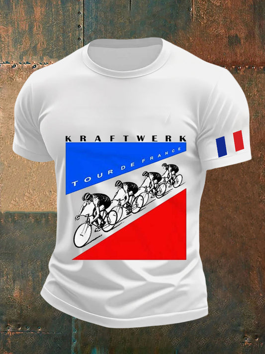 T-shirt imprimé à manches courtes Ricard Homme