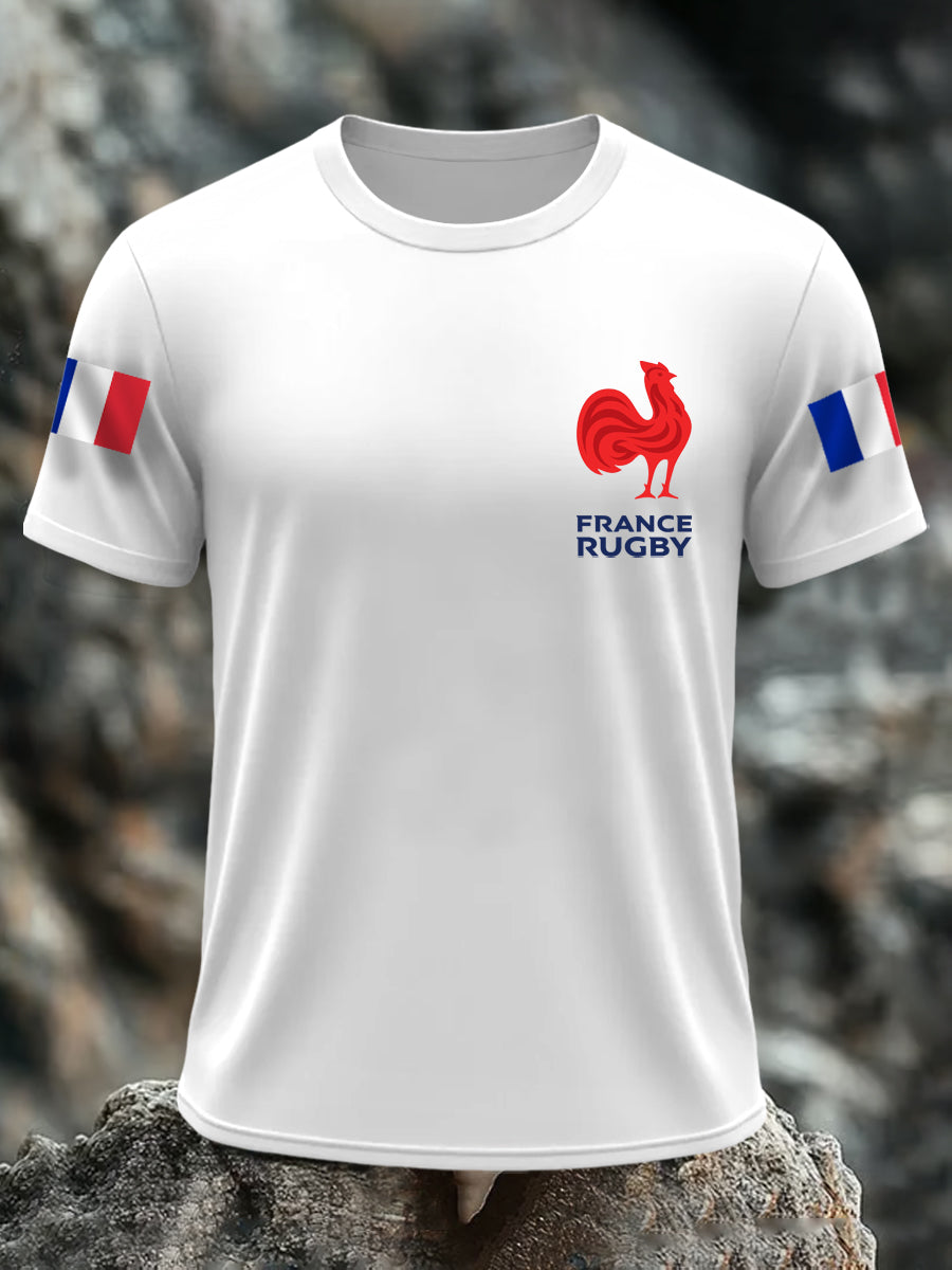 Hommes Rugby Lovers Fans Cadeau Casual Tee