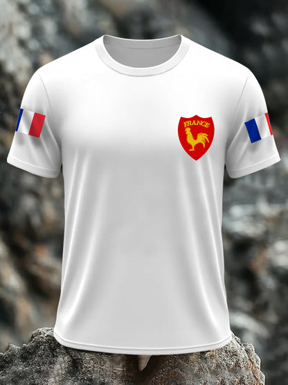Hommes Rugby Lovers Fans Cadeau Casual Tee