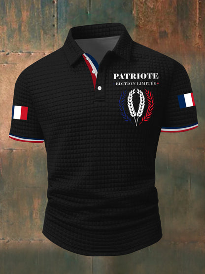 Chemise à manches courtes Limitee pour homme, édition Patriote