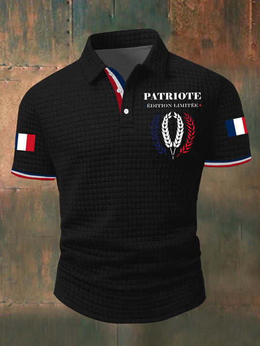 Chemise à manches courtes Limitee pour homme, édition Patriote