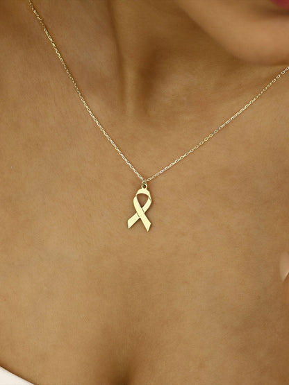 Collier cancer du sein pour femme