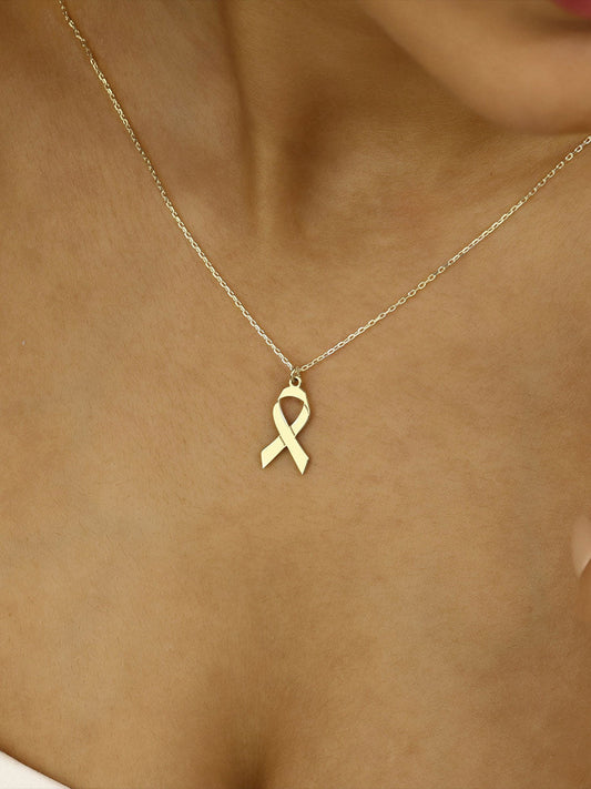 Collier cancer du sein pour femme