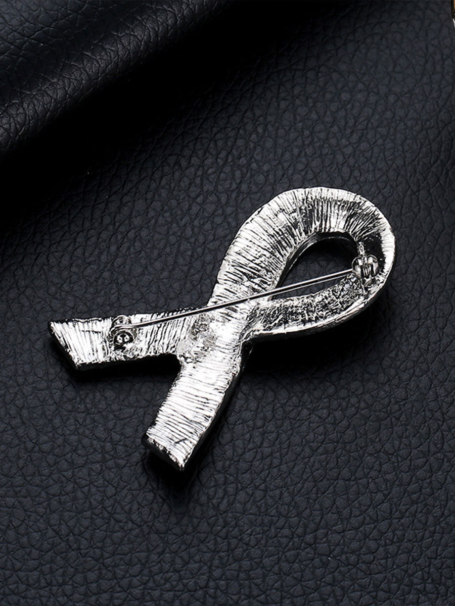 Broche rose cancer du sein pour femme