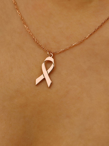 Collier cancer du sein pour femme