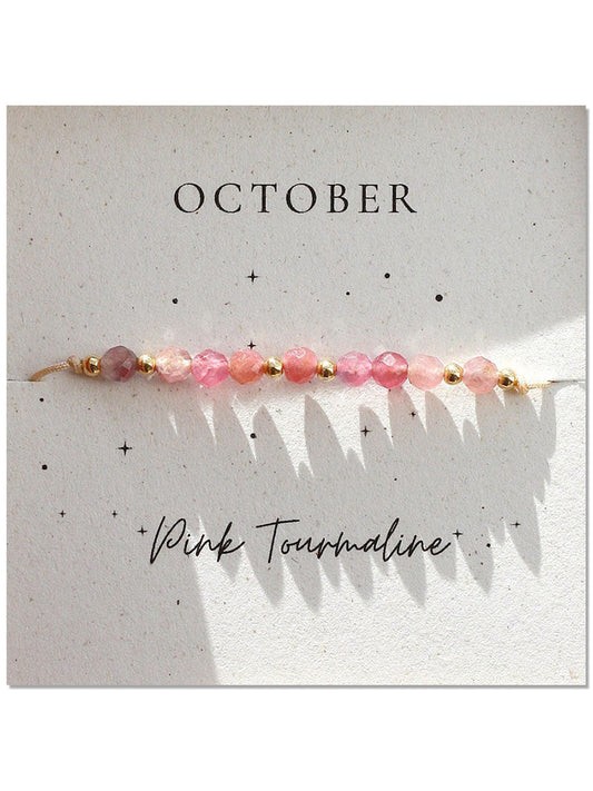 Bracelet Femme Rose Cancer Du Sein Ajustable