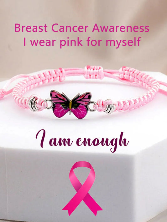 Bracelet cancer du sein pour femme