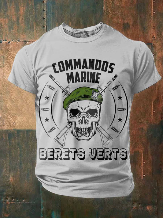 T-Shirt Décontracté Imprimé Homme