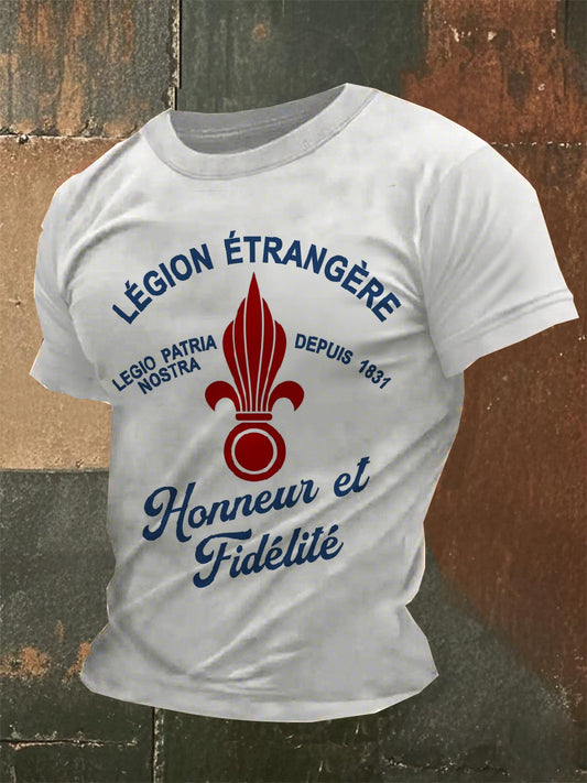 T-Shirt Décontracté Imprimé Homme