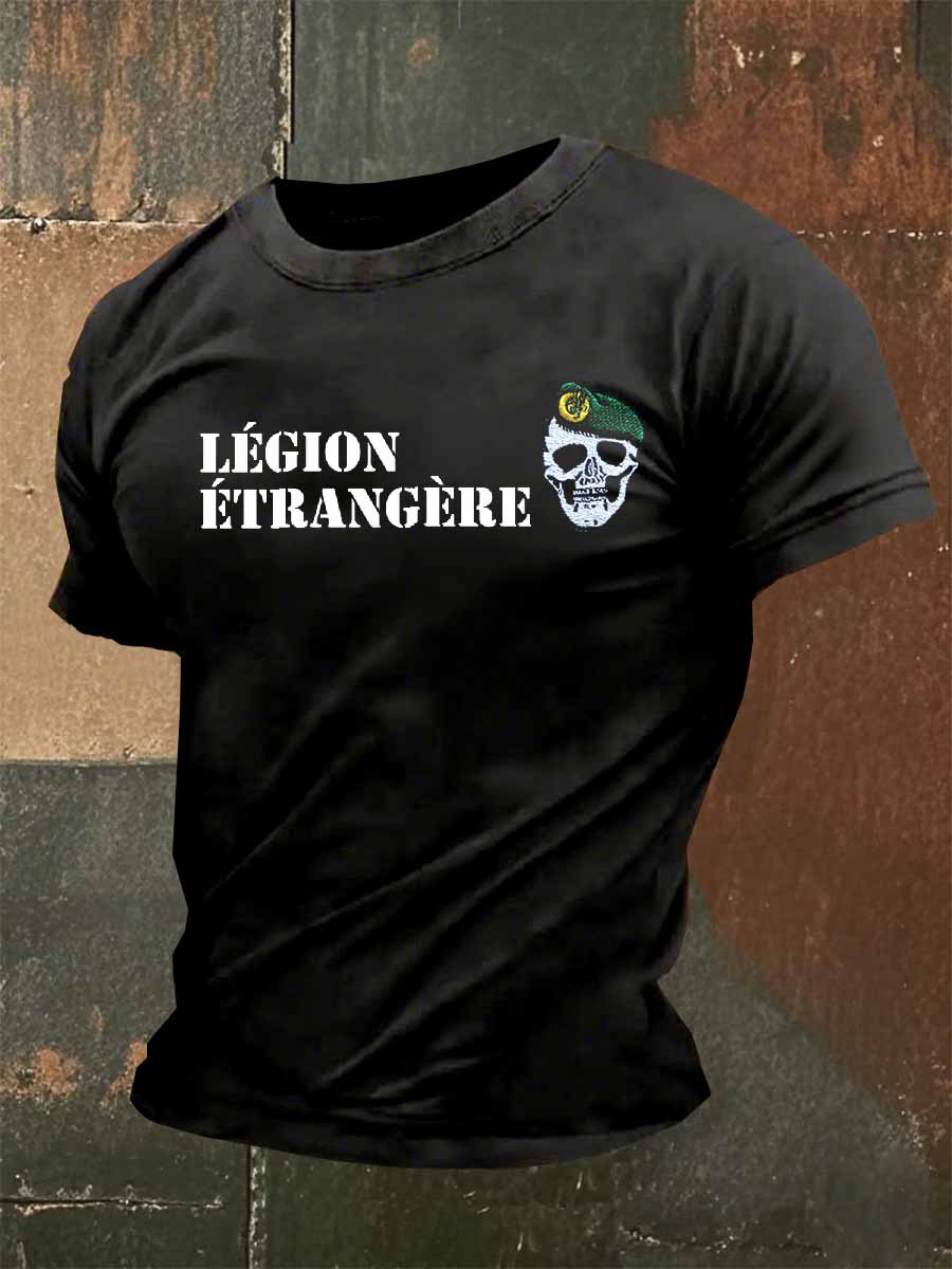 T-Shirt Décontracté Imprimé Homme