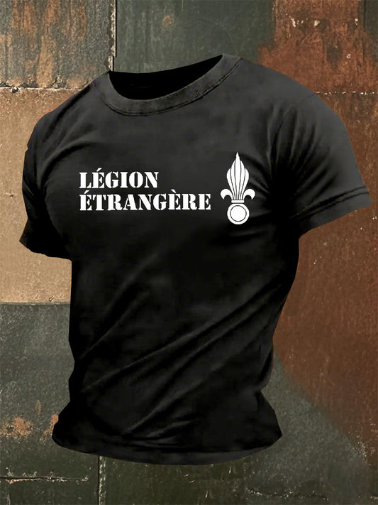 T-Shirt Décontracté Imprimé Homme