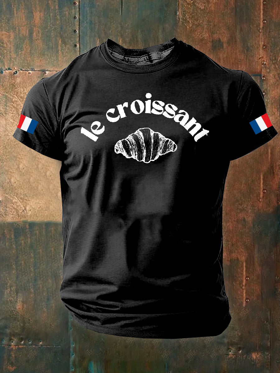 T-Shirt Vintage Imprimé Homme