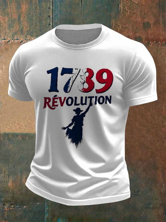 T-shirt casual imprimé homme