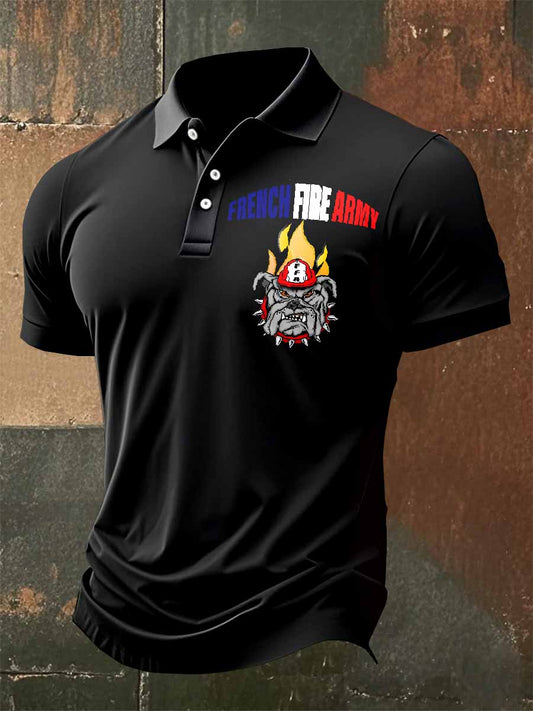 Polo Homme Imprimé Français