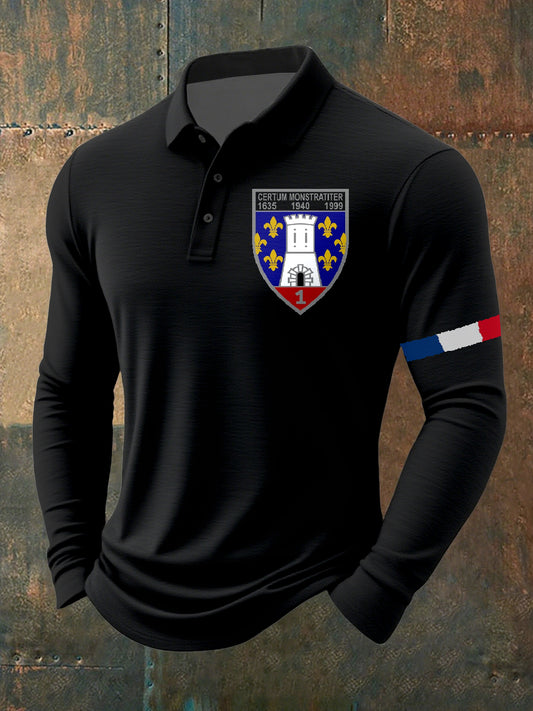 Polo Homme Imprimé Français