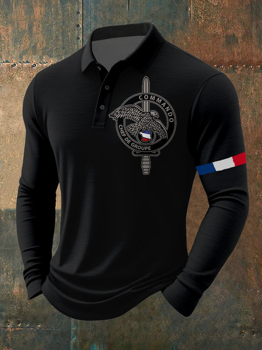 Polo Homme Imprimé Français