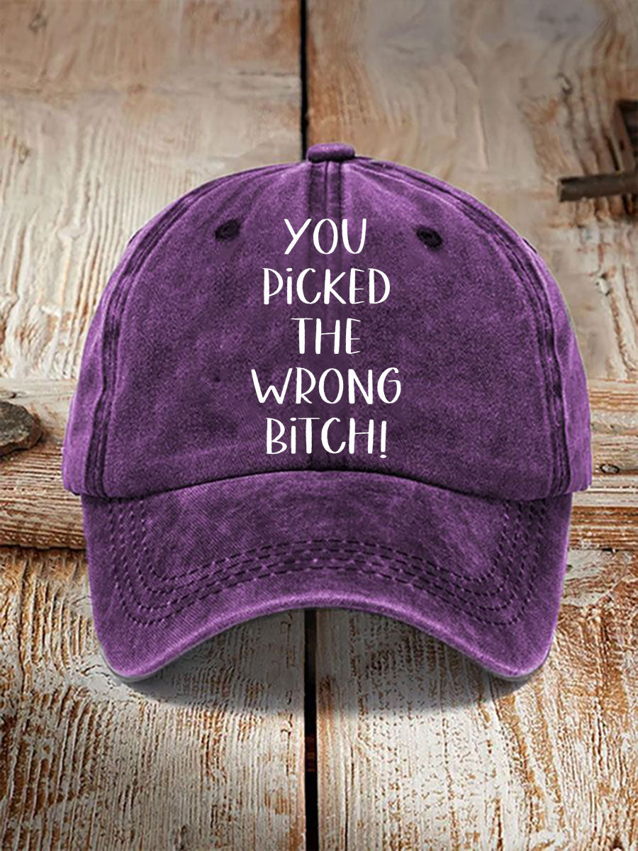 Cher cancer, vous avez choisi la mauvaise chienne chapeaux neutres