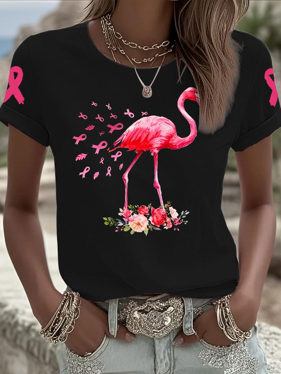 T-shirt à manches courtes Iron On pour femmes