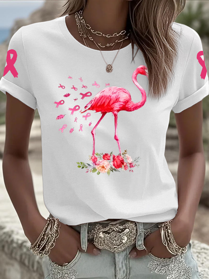 T-shirt à manches courtes Iron On pour femmes