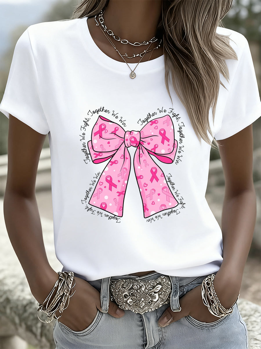 Femme Vintage Animal Floral Art Décontracté Manches Courtes