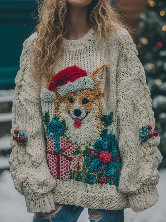 Hauts Corgi de Noël pour femmes