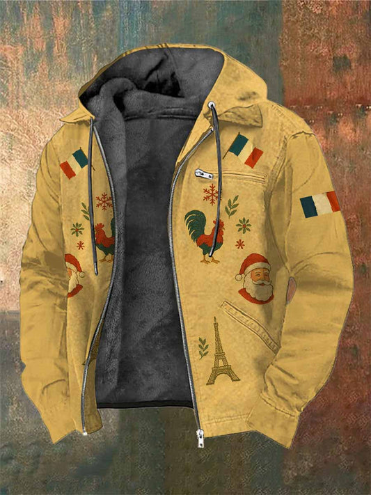 Manteau De Noël Français Vintage