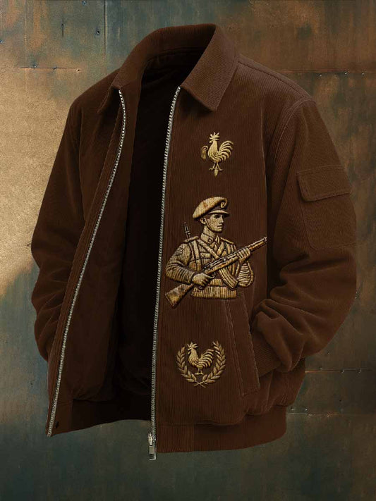 Veste À Imprimé Légion Étrangère Française Vintage
